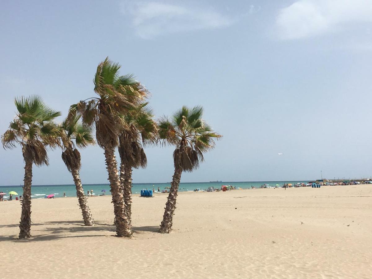 Fantastico Bajo Con Jardin En Playa De Canet Canet d'En Berenguer Exterior foto